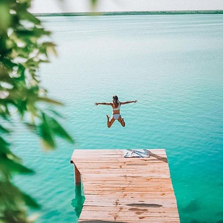Hotel Awazul Bacalar Eksteriør billede
