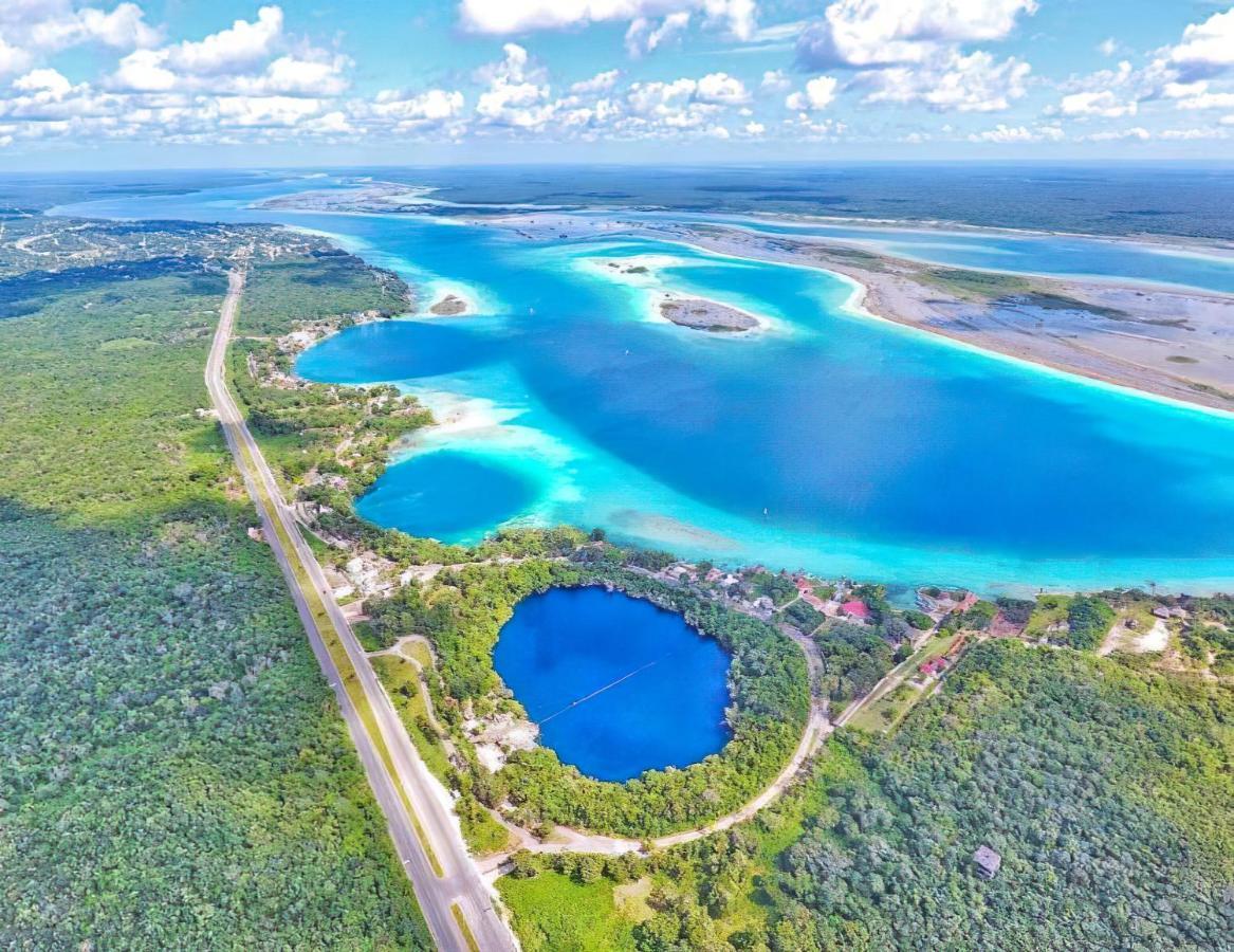 Hotel Awazul Bacalar Eksteriør billede