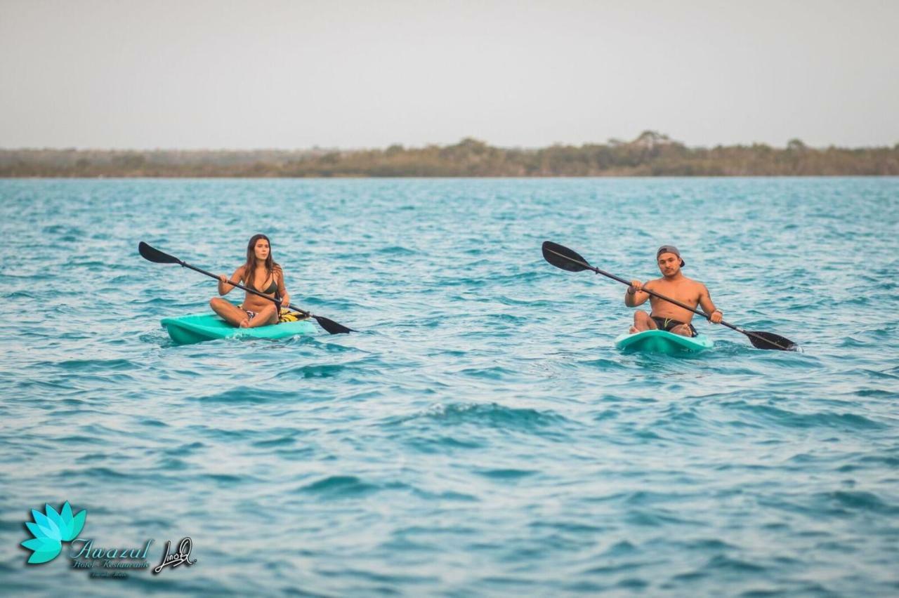 Hotel Awazul Bacalar Eksteriør billede